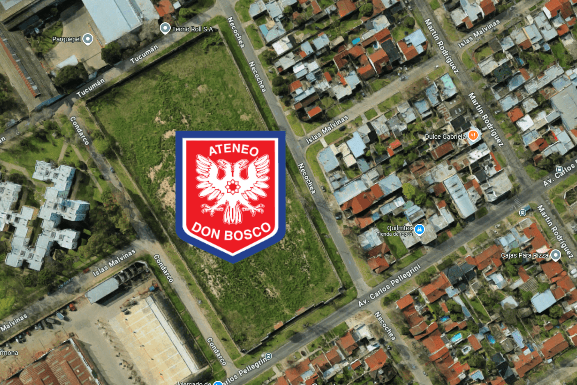 DBR-AnexoQuilmes1 Imágen satelital del Anexo Quilmes de DBR