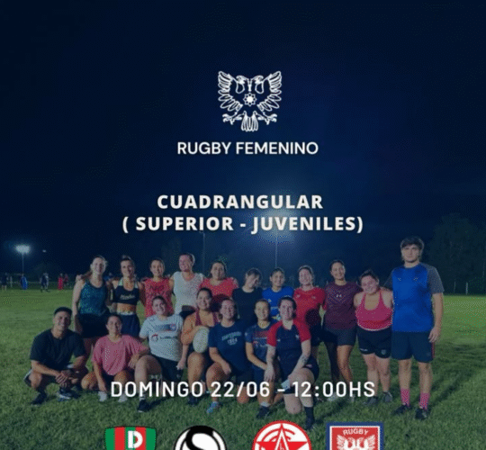 Cuadrangular de rugby femenino en Brandsen 2025