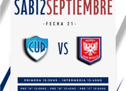 Afiche del encuentro Círculo U.Q. vs Don Bosco Rugby 2026